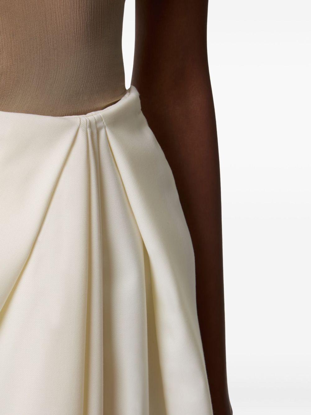 draped wool trousers Product Image