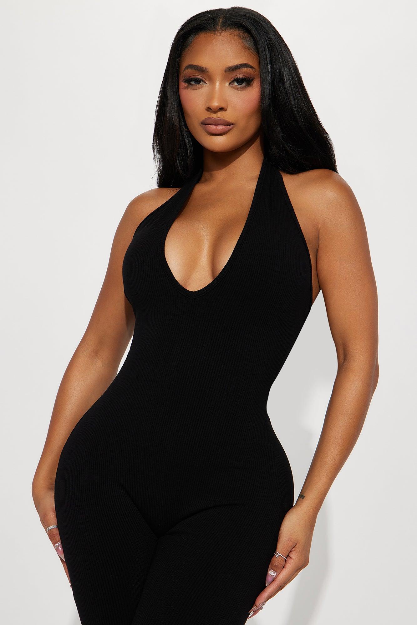Taytum Snatched Jumpsuit - Black Product Image