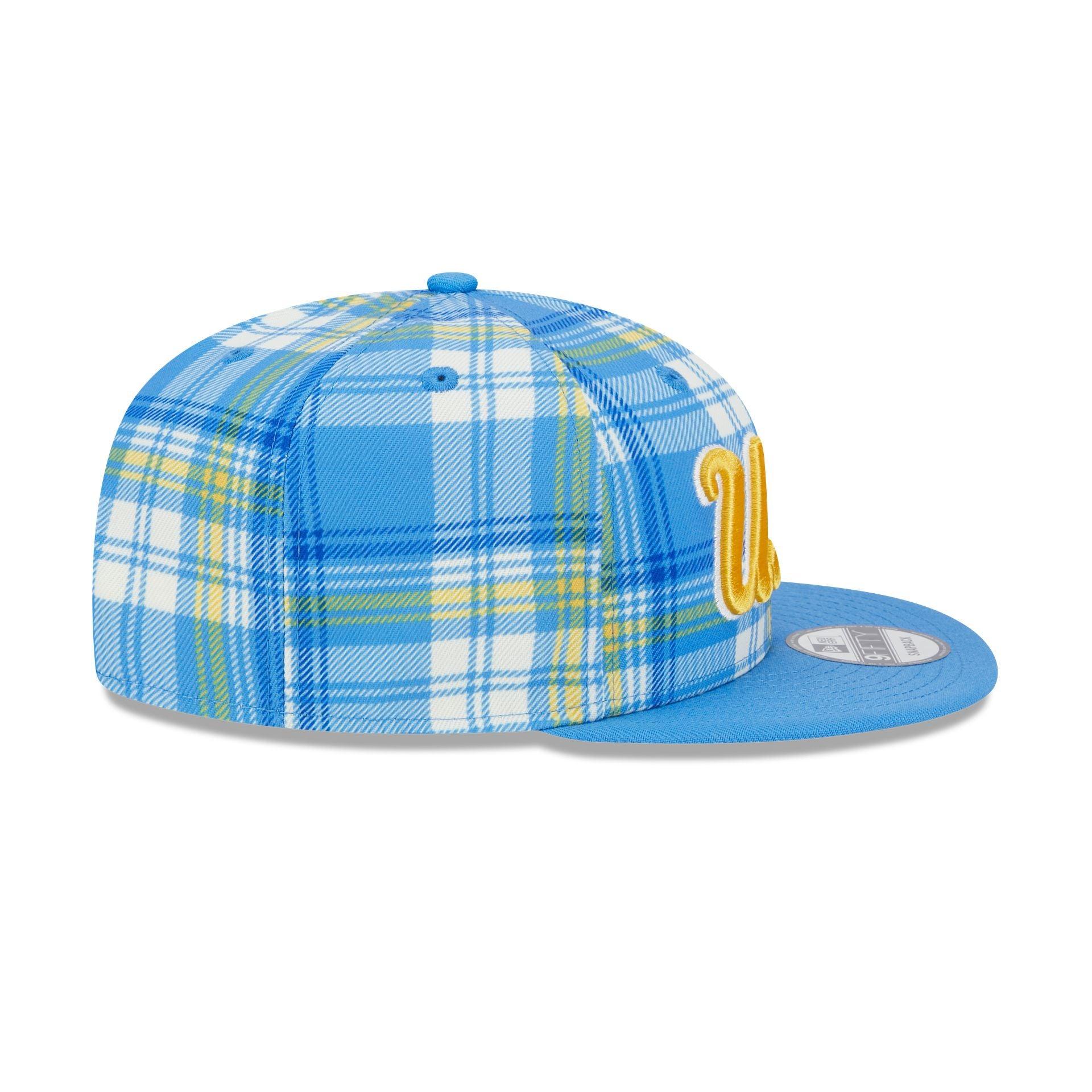 UCLA Bruins Plaid 9FIFTY Snapback Hat Male Product Image