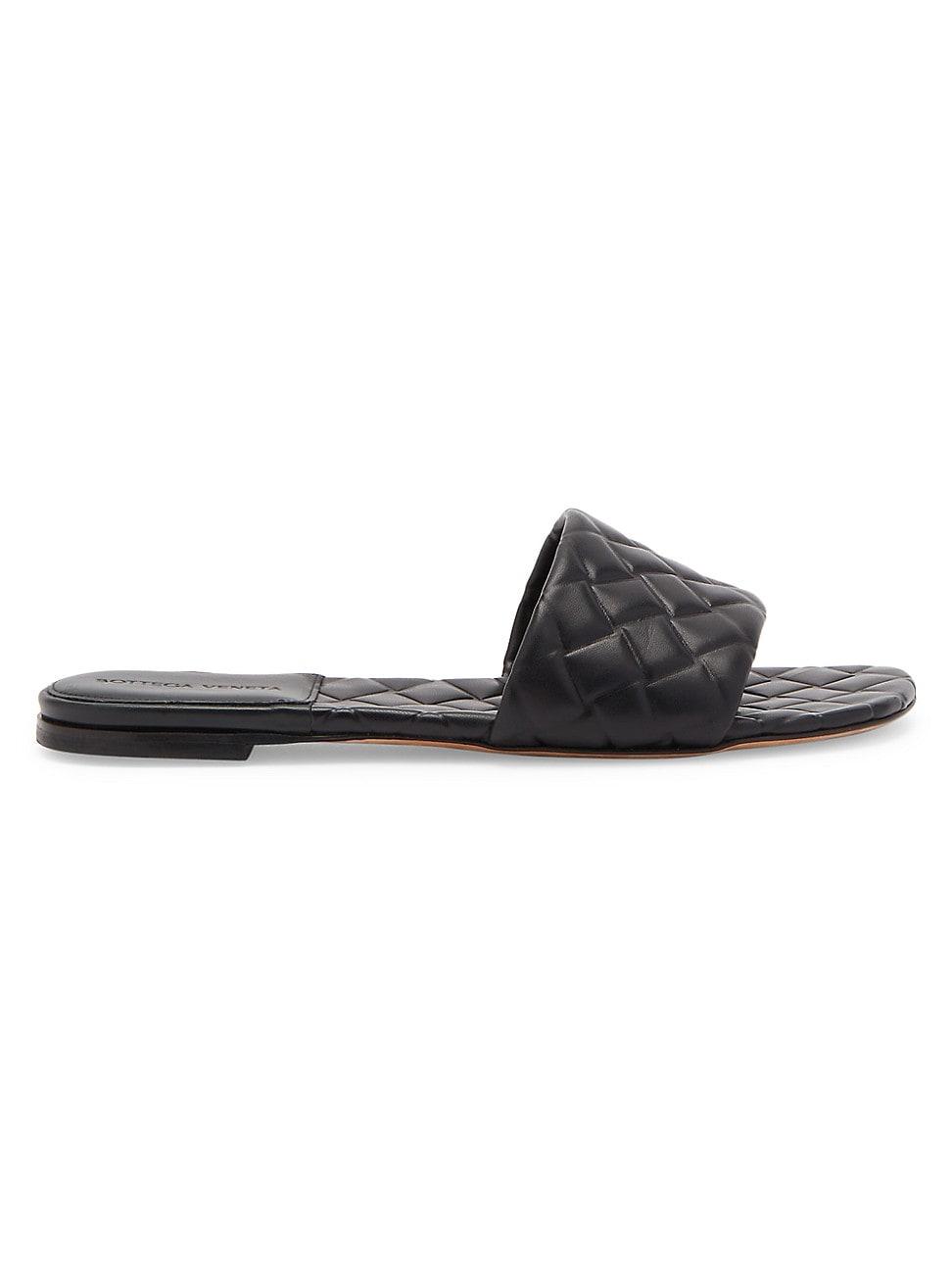 Bottega Veneta Womens Amy Flat Mule Sandals Product Image