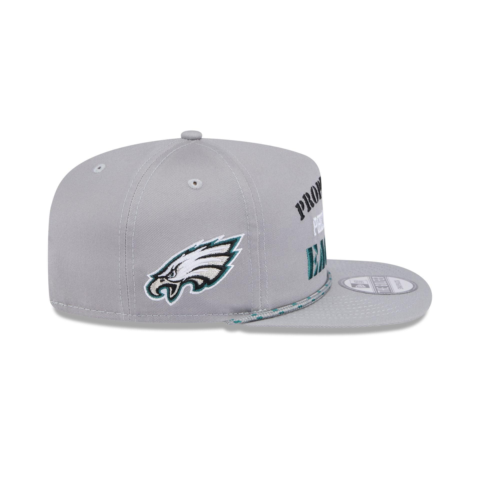 Philadelphia Eagles Vintage Gray Rope Golfer Hat Male Product Image