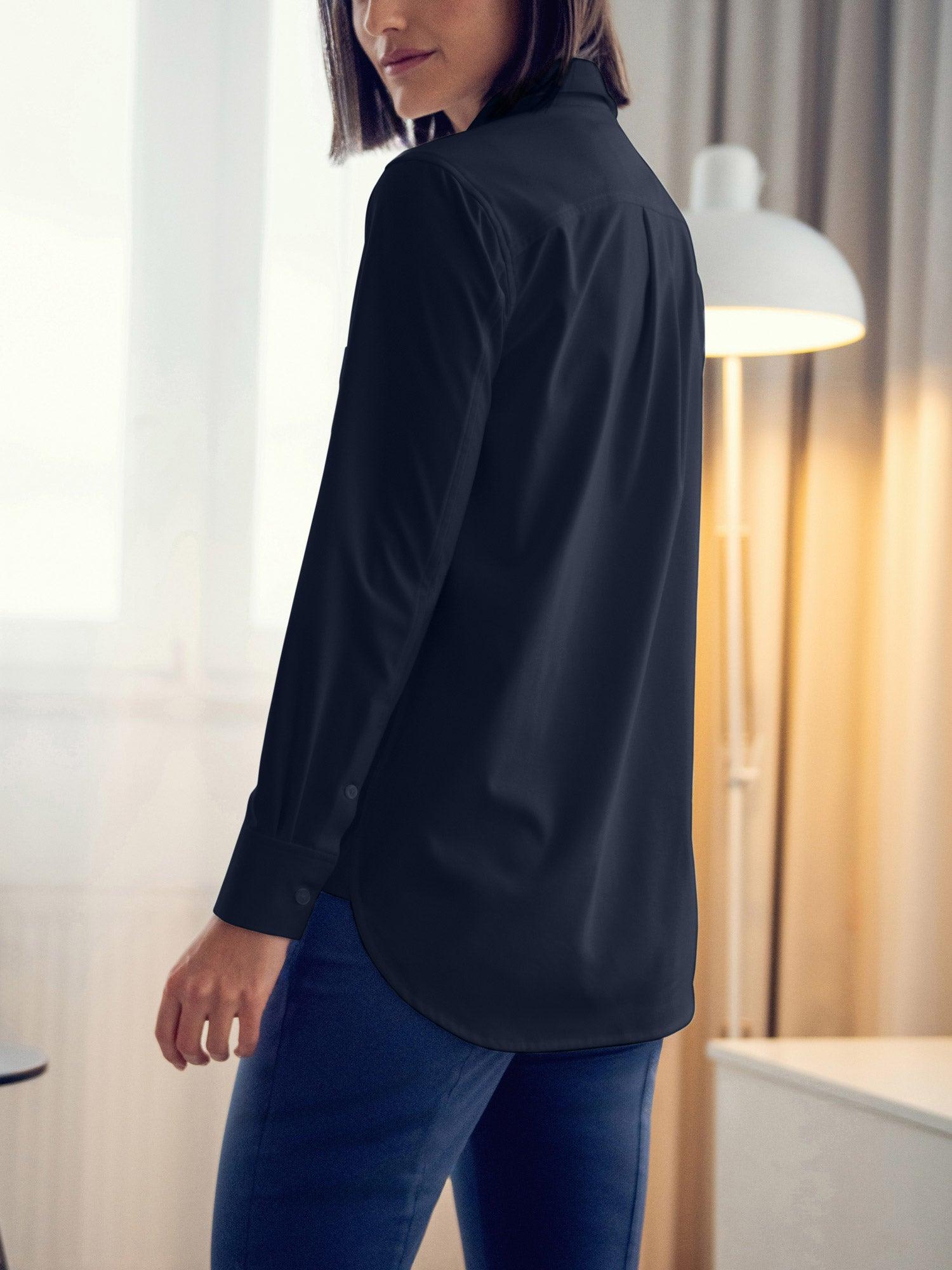 Men's AeroZeroº Dress Shirt - Jet Black (MPS) Product Image