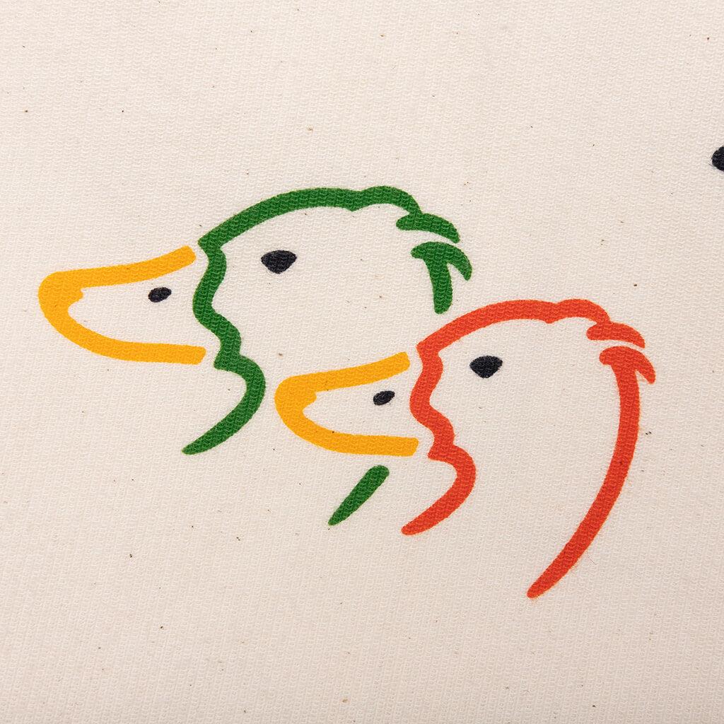 Printed Chino Pants - White Male Product Image