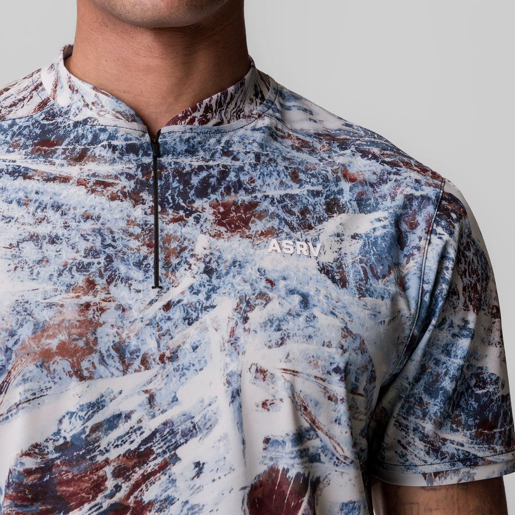 1087. Tetra-Lite® Ice Zip Tee - Realtree® Aspect Product Image