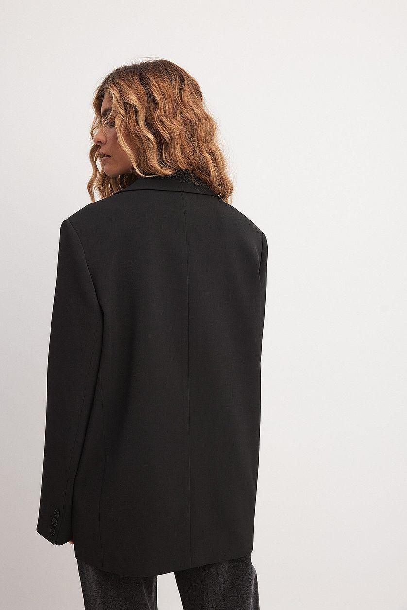 Oversized Double Breasted Blazer Product Image