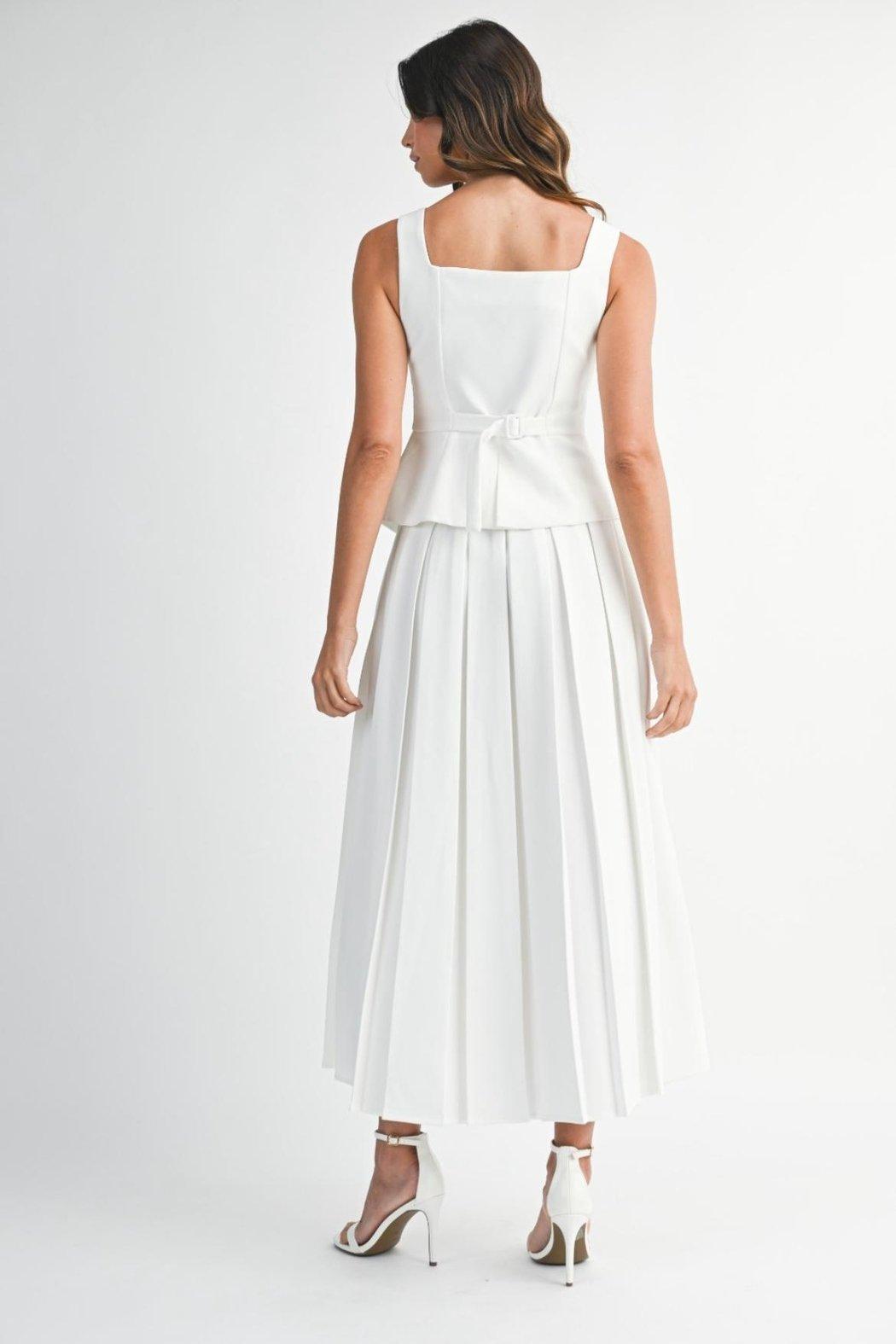 Vest Skirt Set Product Image