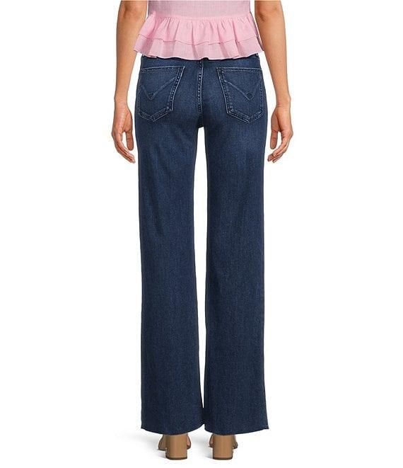 Hudson Jeans High Rise Wide Leg Full Length Rosie Jeans Product Image