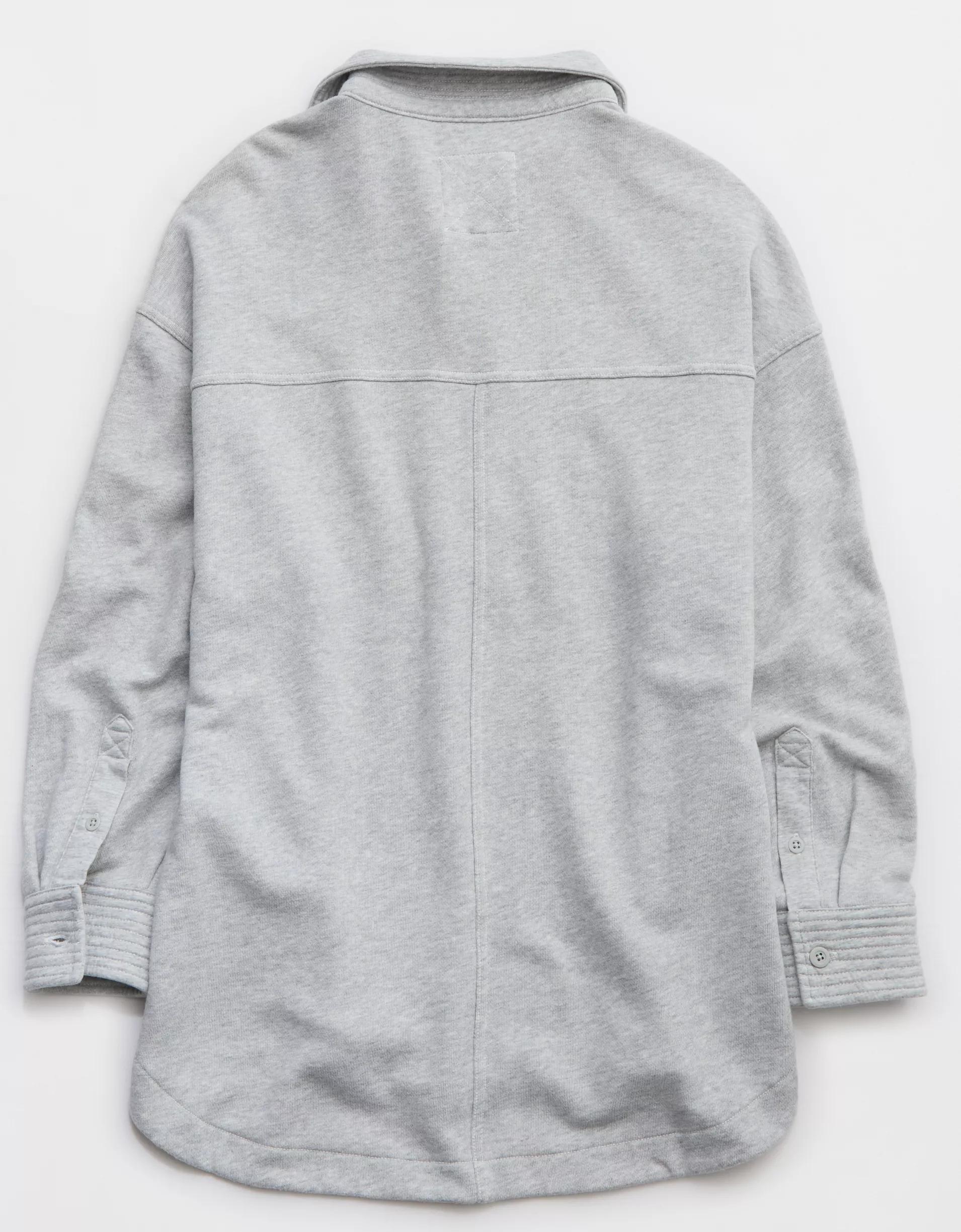 Aerie Popover Polo Sweatshirt Product Image