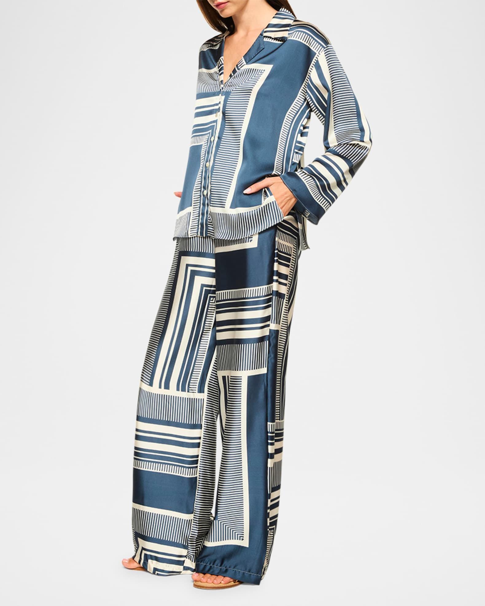 Reshma Satin Wide-Leg Pants Product Image