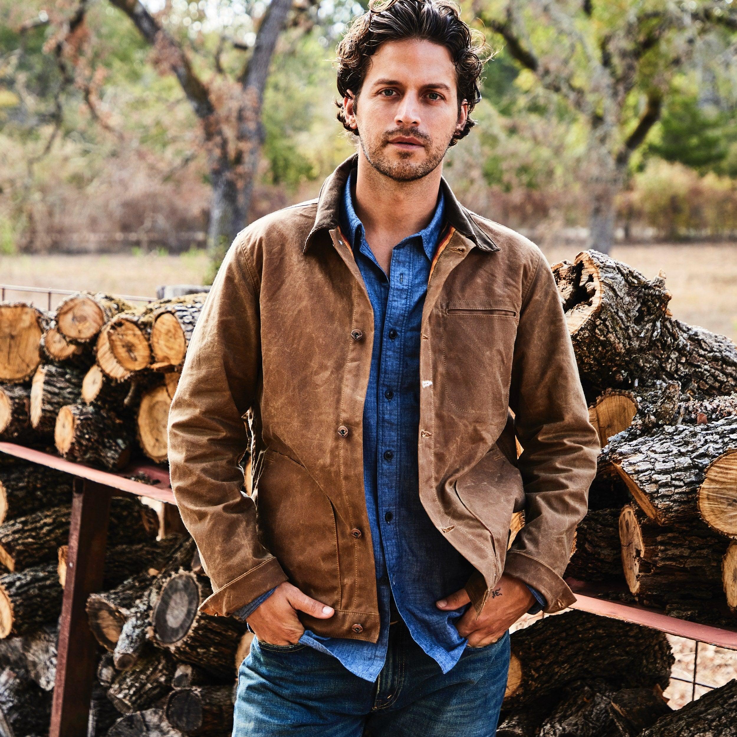 Supply Jacket - Blanket Lined Cord Collar Whiskey Product Image