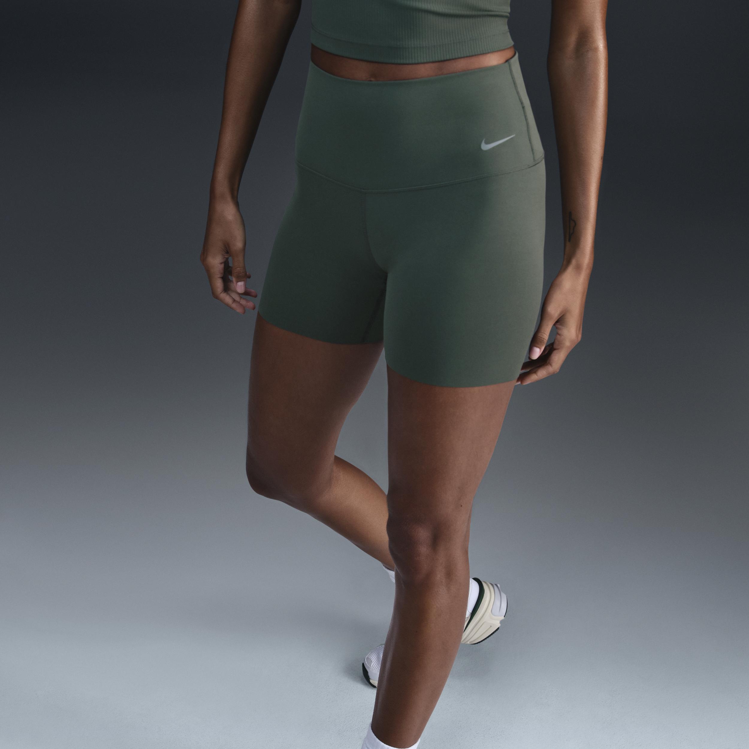 Nike Women's Zenvy Gentle-Support High-Waisted 5" Biker Shorts Product Image