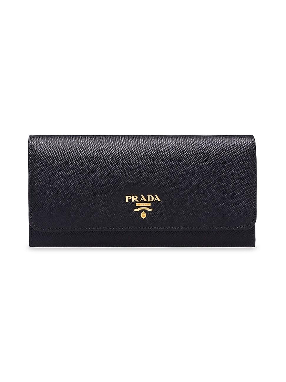 Womens Large Saffiano Leather Wallet Product Image