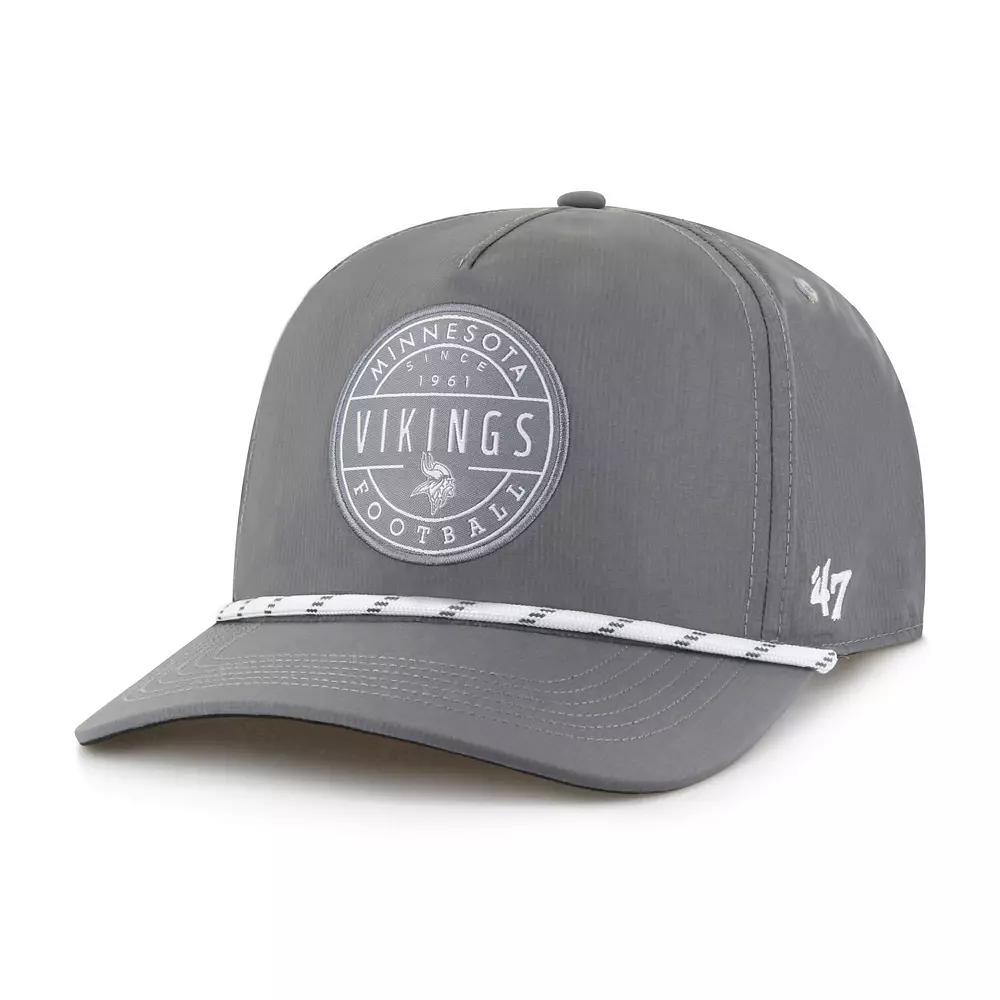 Men's '47  Gray Minnesota Vikings Suburbia Hitch Adjustable Hat, Grey Product Image
