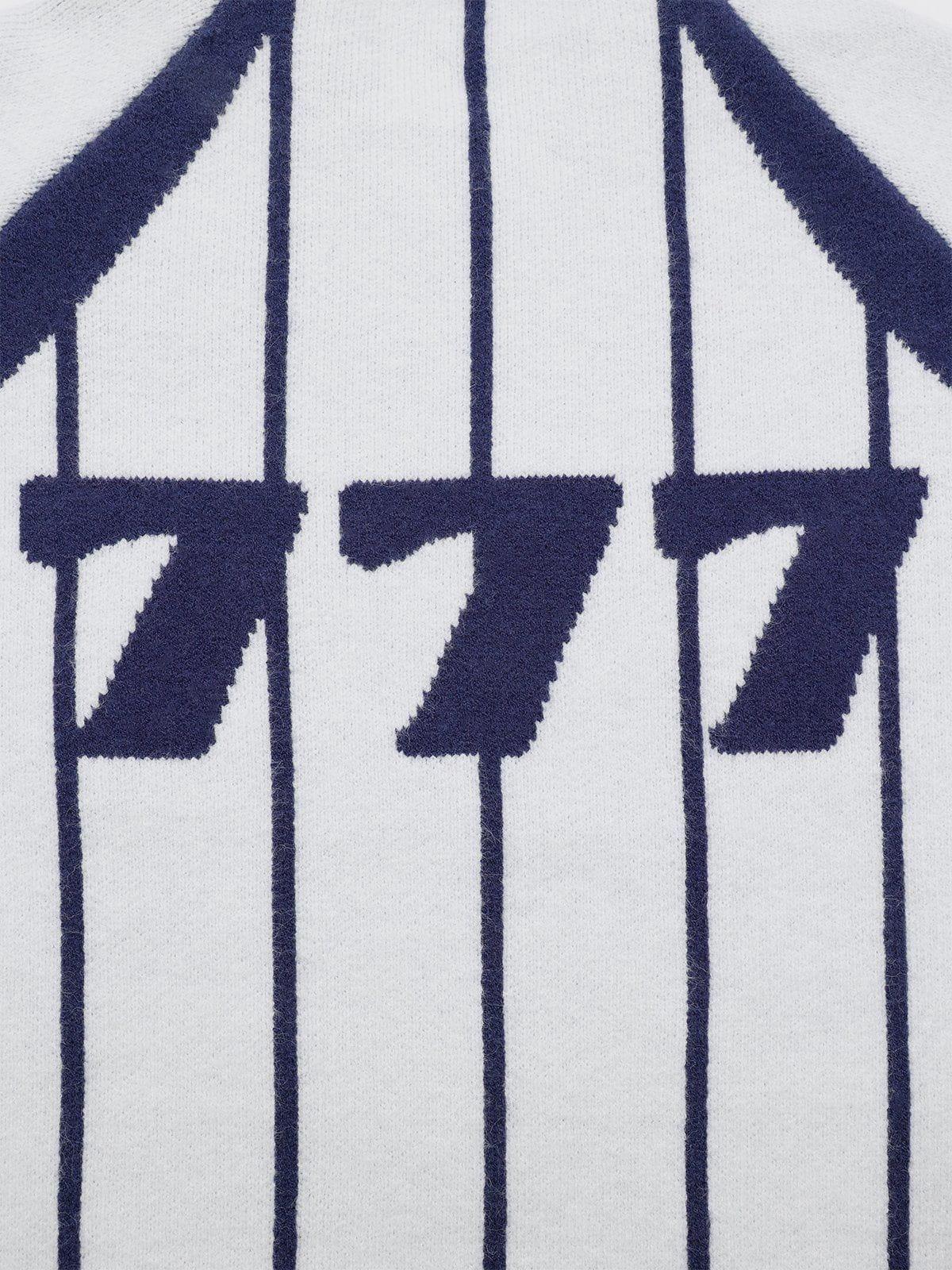 Aelfric Eden Stripe Polo Sweater Product Image