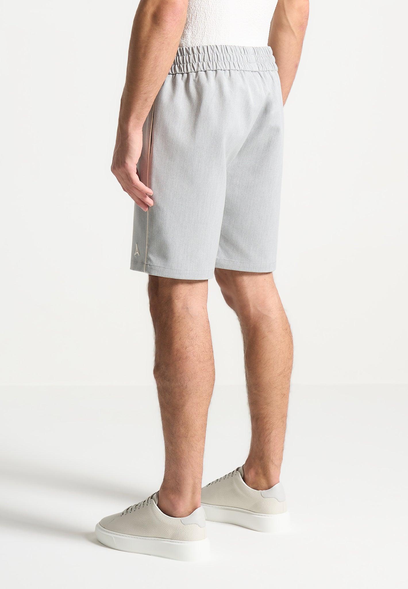 Signature Baseball Shorts - Grey Male Product Image