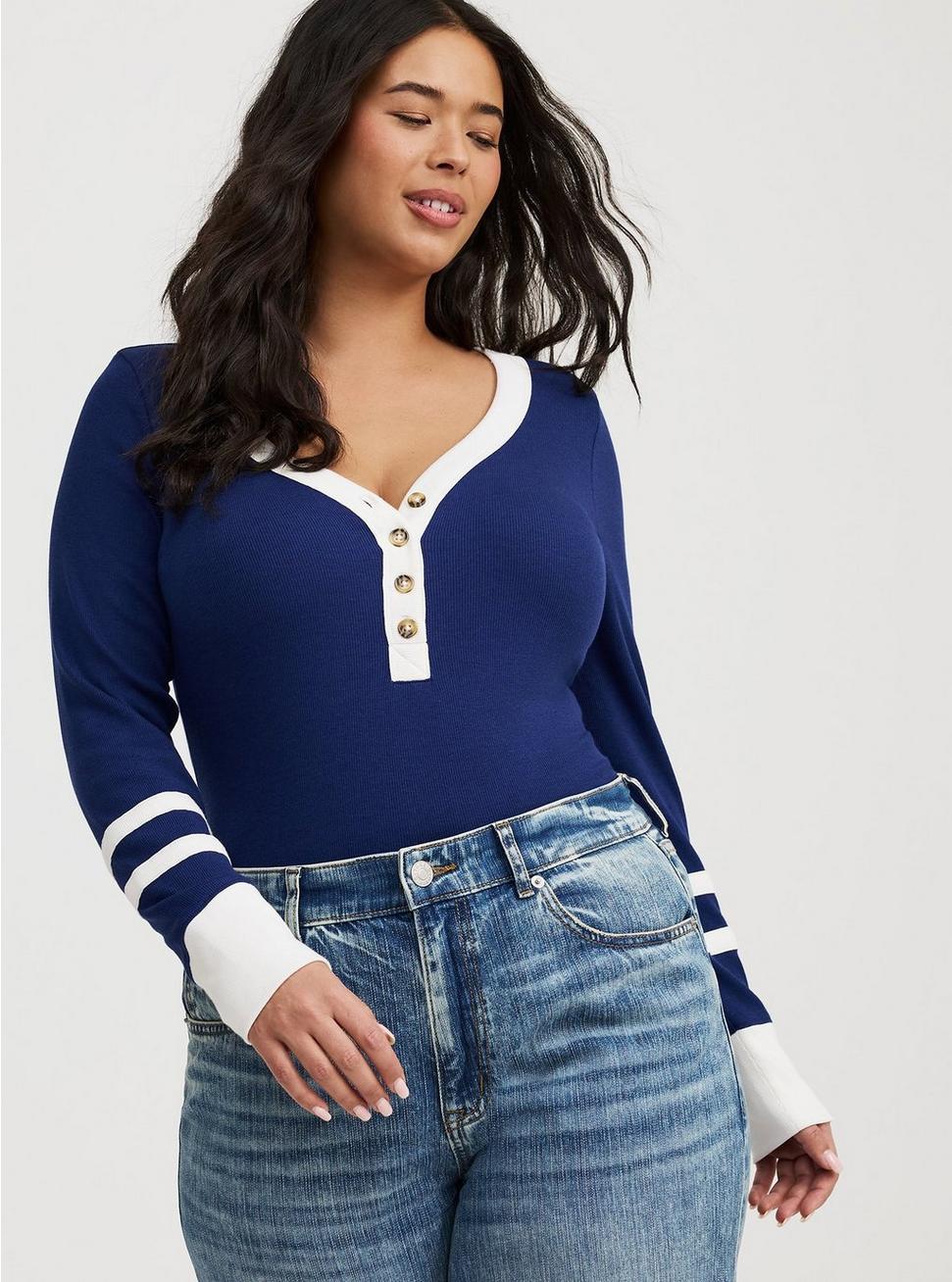 Henley Varsity Top Product Image