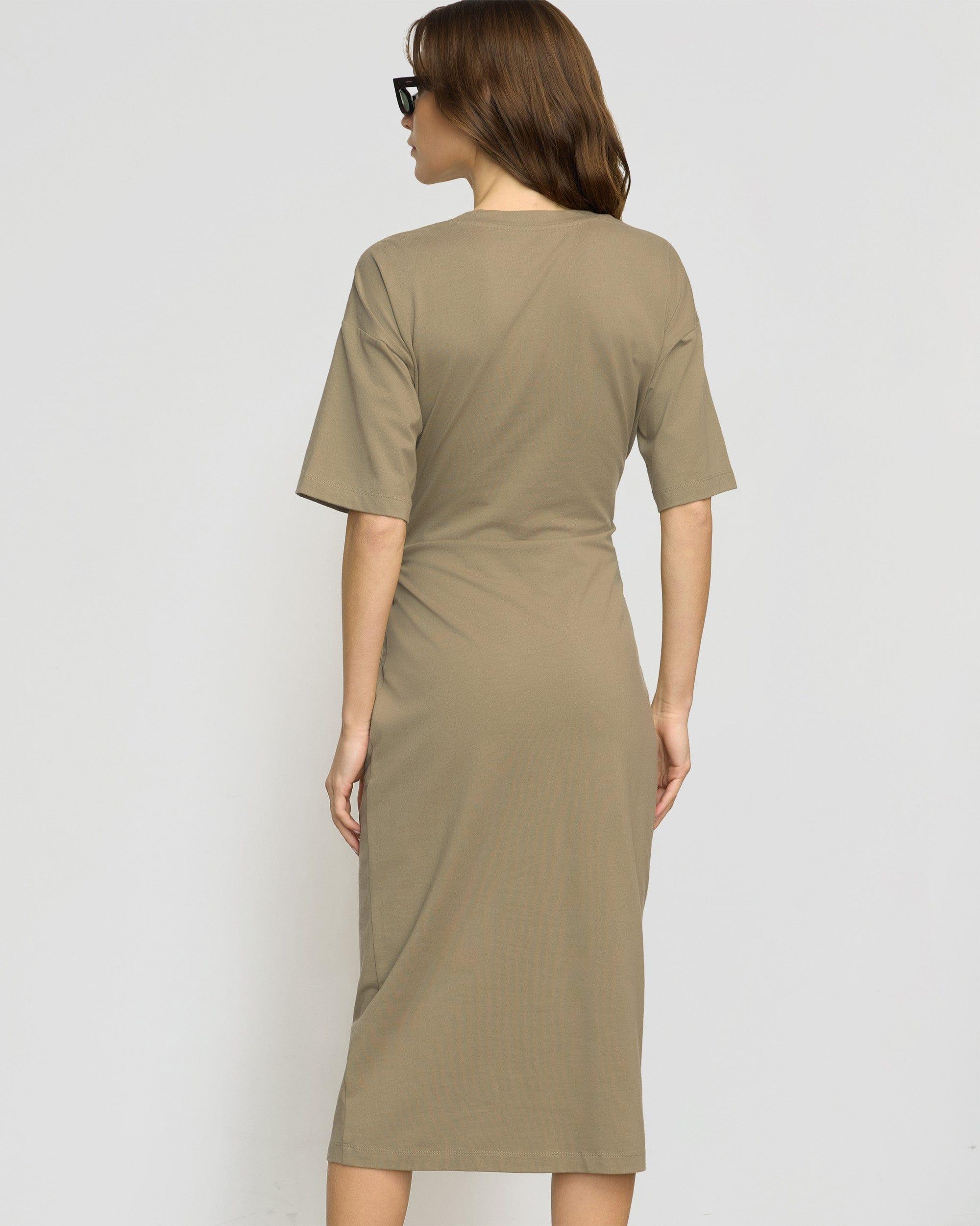 Noa Organic Cotton T-Shirt Wrap Dress Product Image