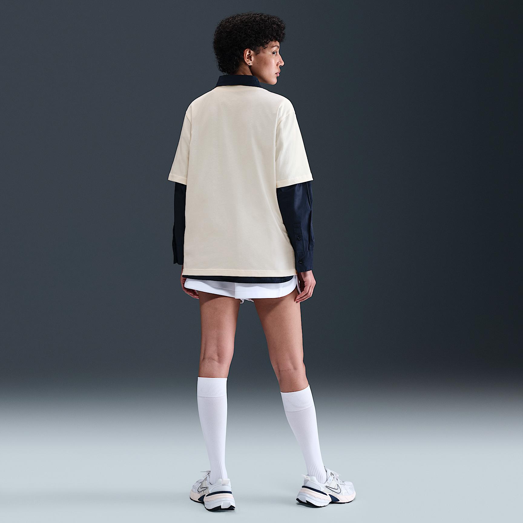 Womens Nike Sportswear Loose Short-Sleeve Graphic T-Shirt | IF1180-110 Product Image