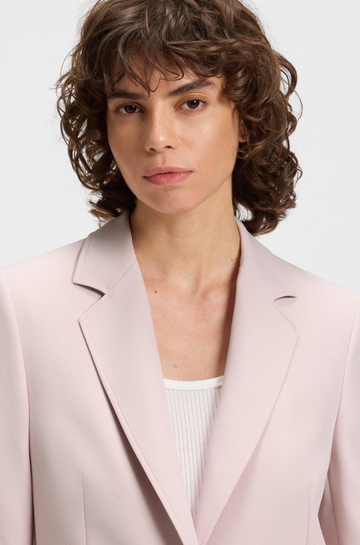 Fitted blazer in stretch fabric Product Image