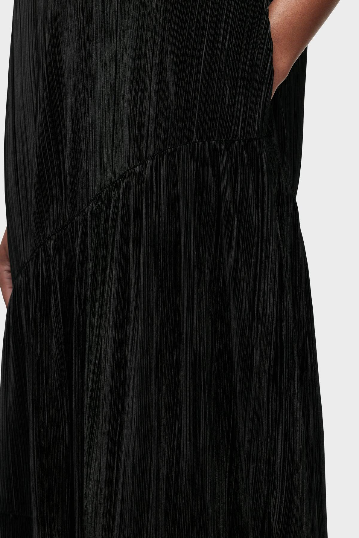 Plisse Tiered Dress Female Product Image