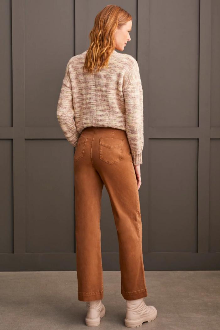 Space Dye Mock Neck Sweater Product Image