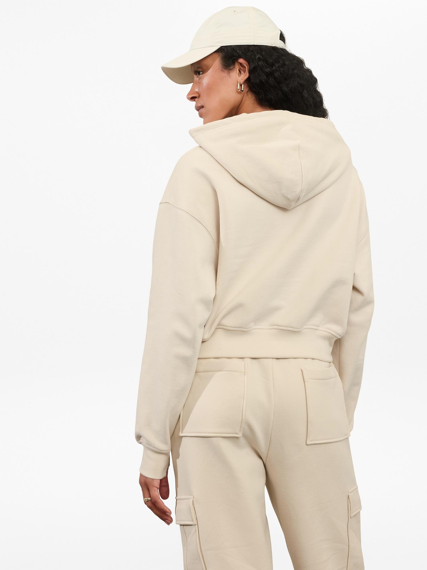 Forever Fleece Crop Full Zip Product Image