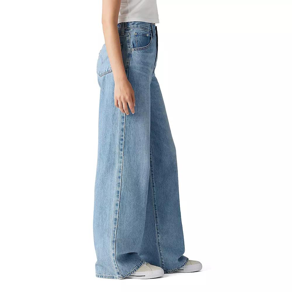 Levi's® Women's High-Rise Cinch Baggy Jeans - Invested Indigo 29 Product Image