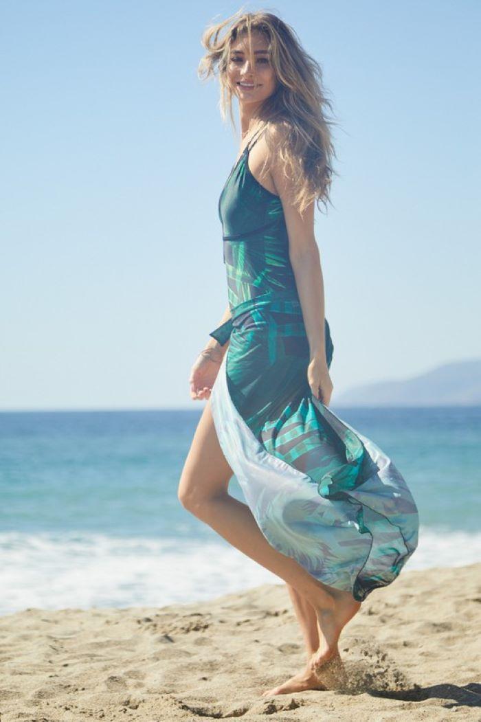 Palm Breeze Maxi Skirt Product Image