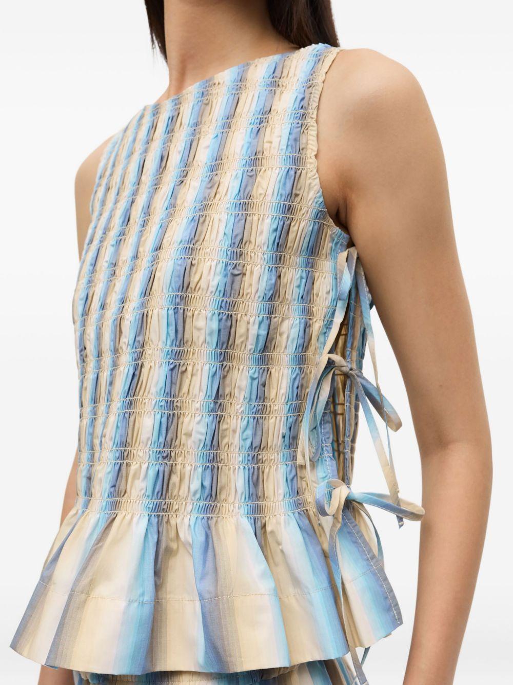 striped blouse Product Image