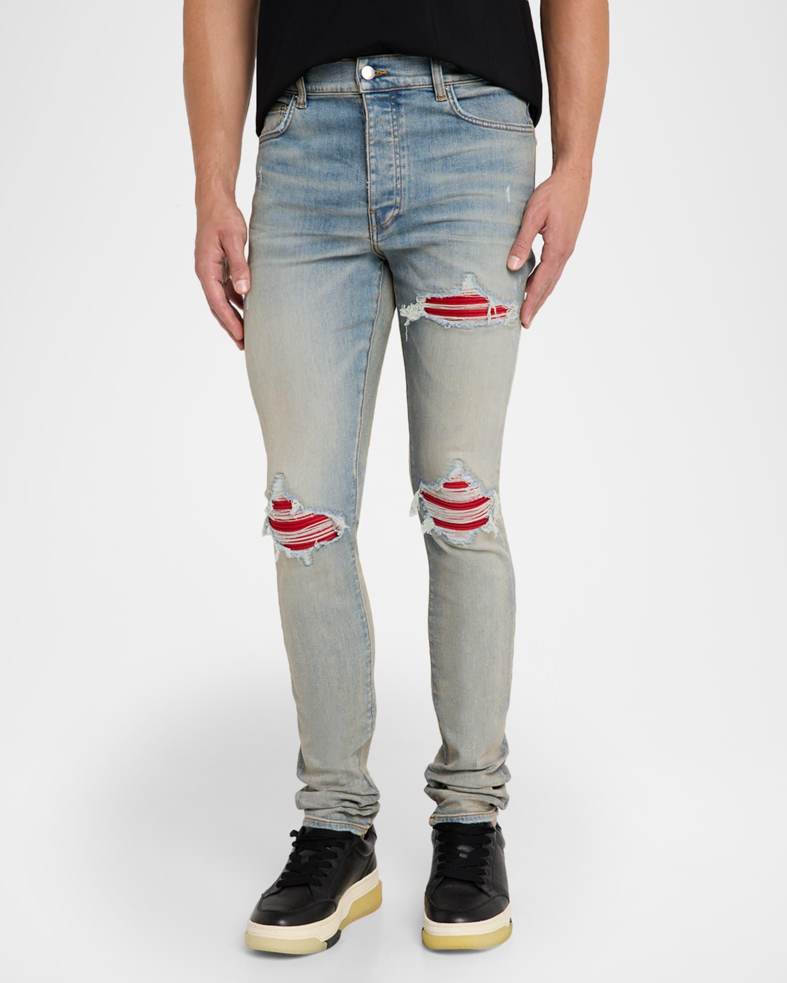 Men's MX1 Distressed Skinny Jeans Product Image