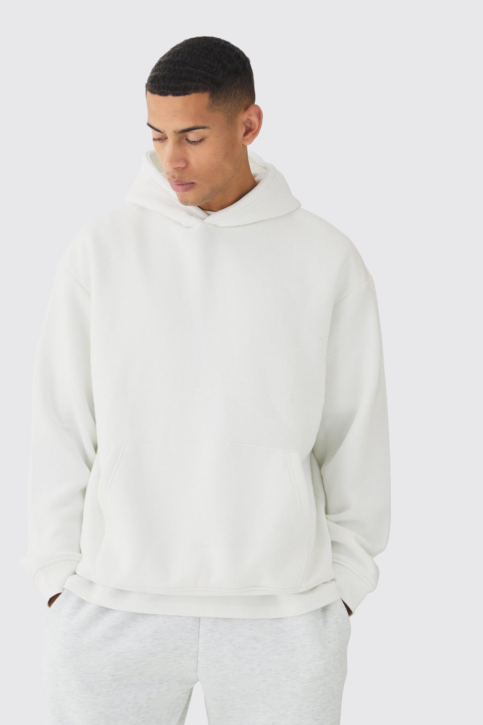 330GSM Basic Oversized Over The Head Hoodie | boohooMAN USA Product Image