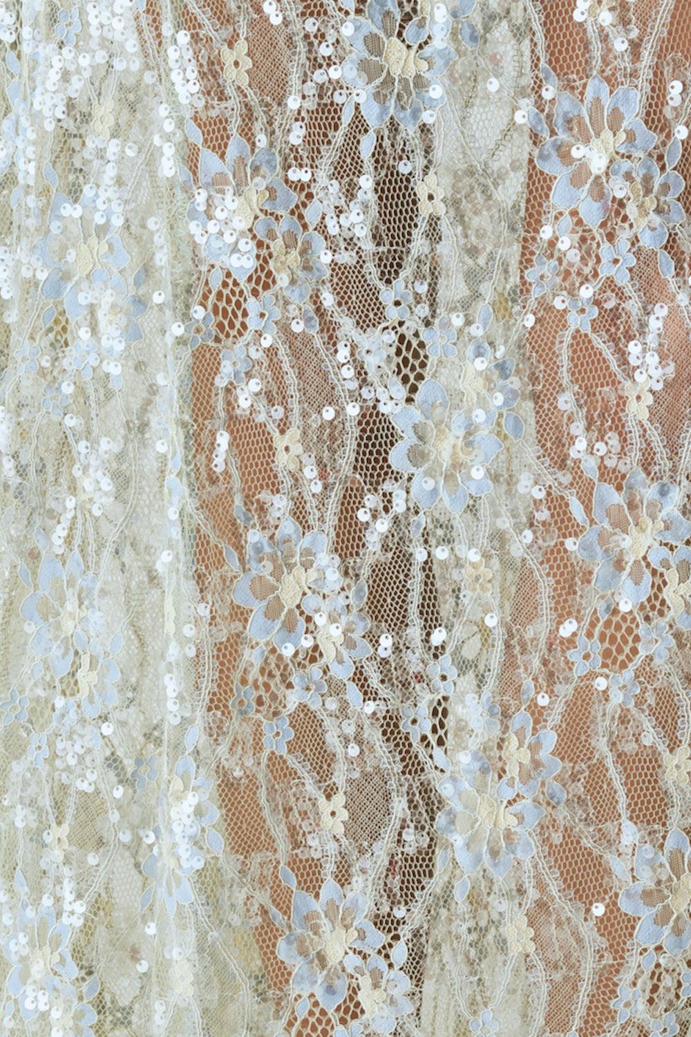 Robbie Sequin Maxi Dress Black Product Image