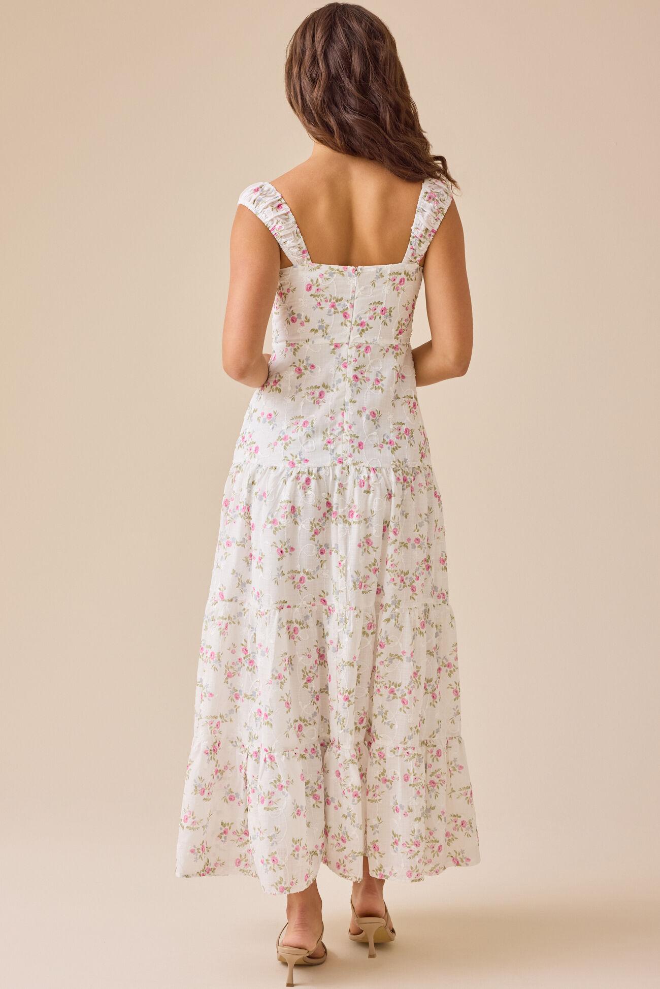 Camellia Floral Maxi Dress Product Image