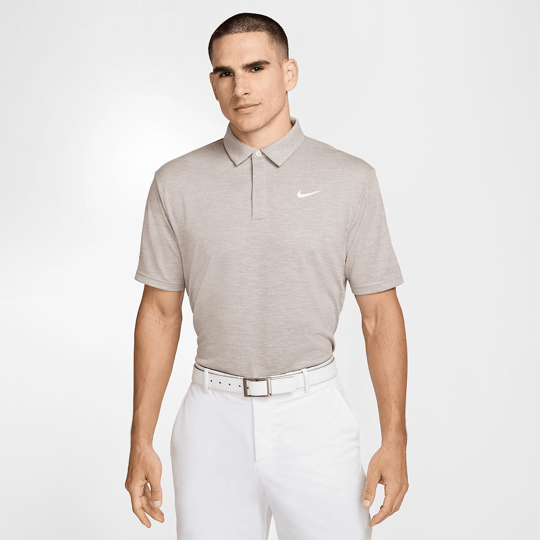 Nike Mens Tour Dri-FIT Jacquard Golf Polo | FZ7475-009 Product Image