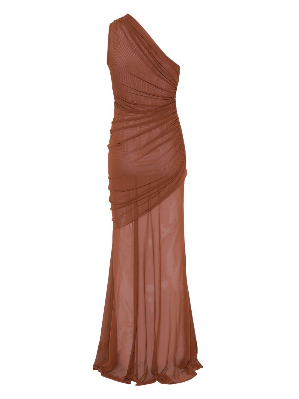 ruched tulle dress  Product Image