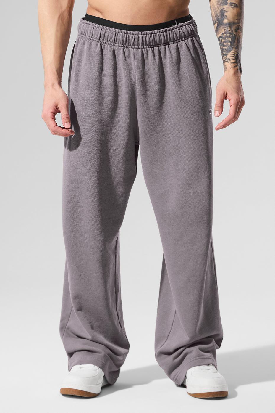 Washed Accolade Straight Leg Sweatpant - Cool Grey Wash Male Product Image