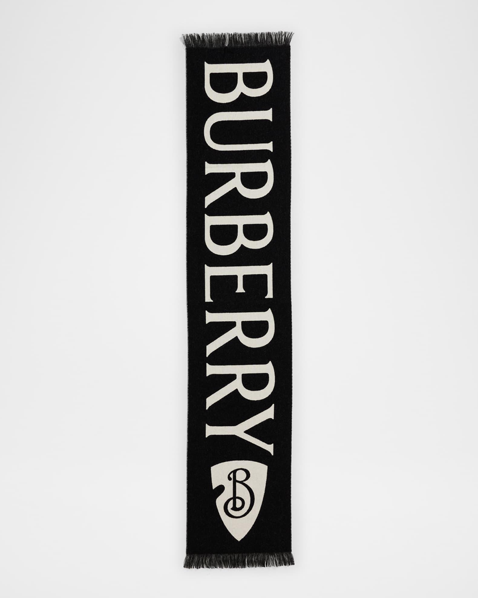 Mens Logo Wool Scarf Product Image