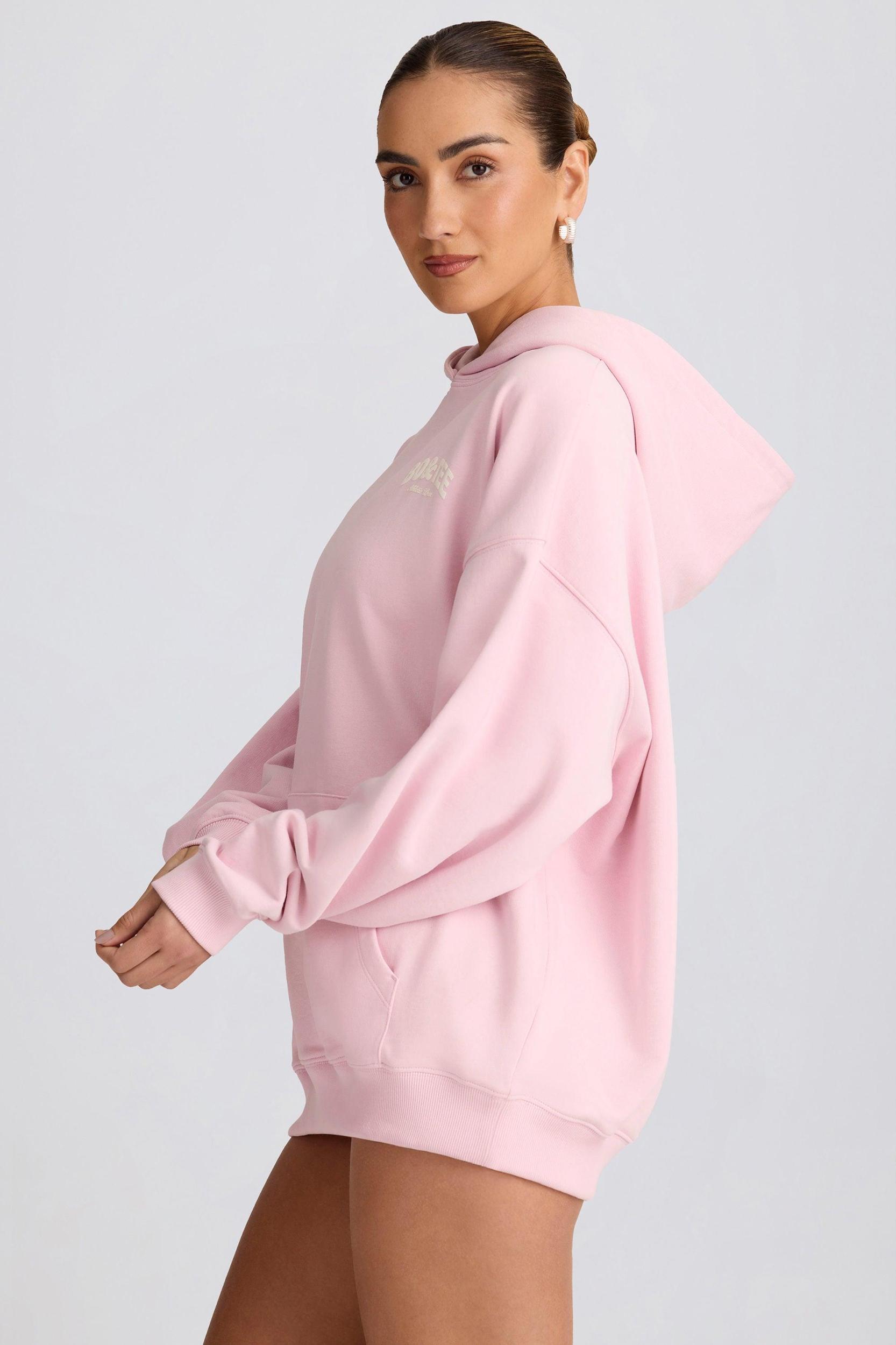 Oversized Hoodie in Soft Pink Product Image