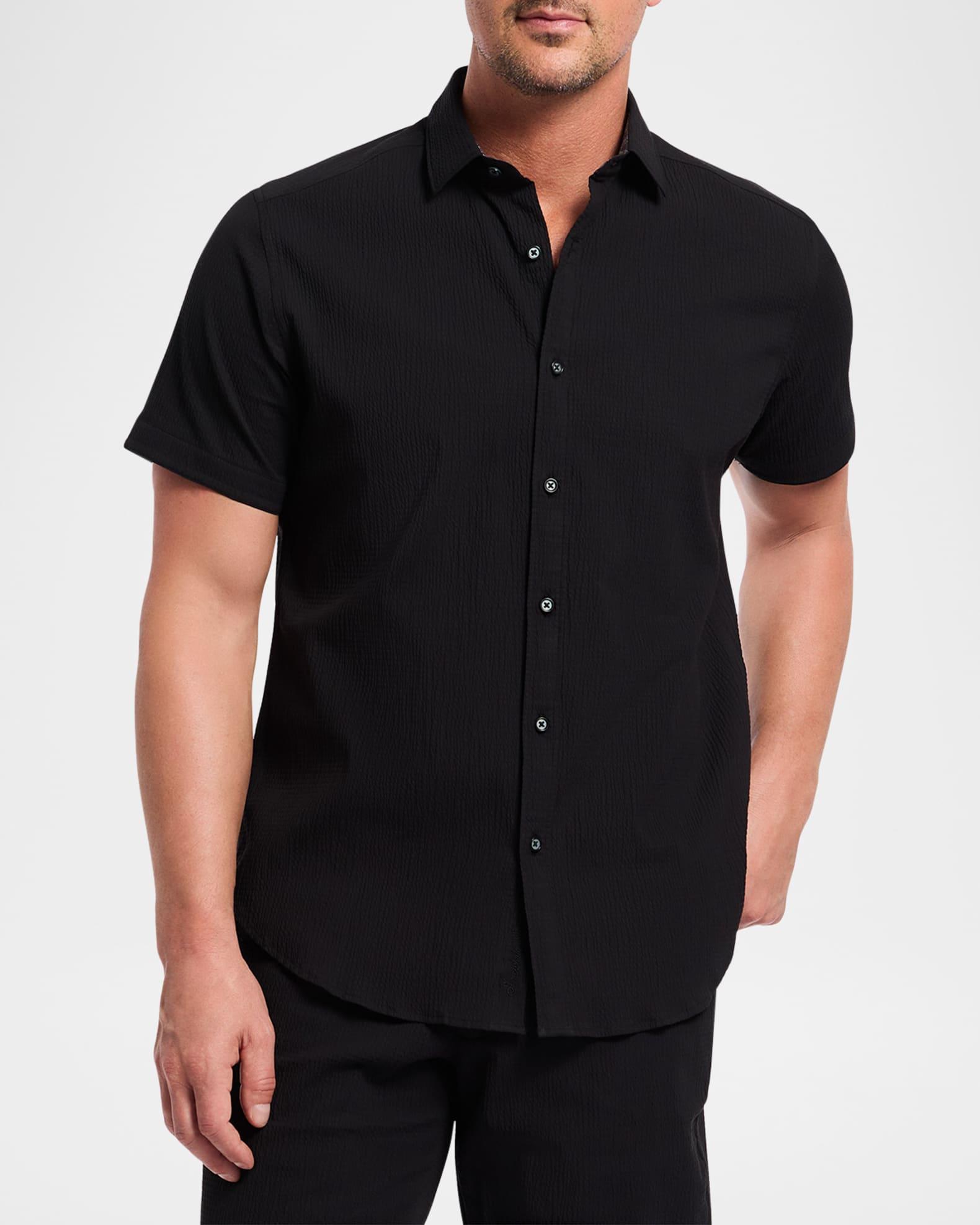 Mens Thresher Stretch Cotton Woven Shirt Product Image