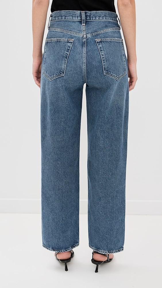 AGOLDE V Waist Baggy Jeans | Shopbop Product Image