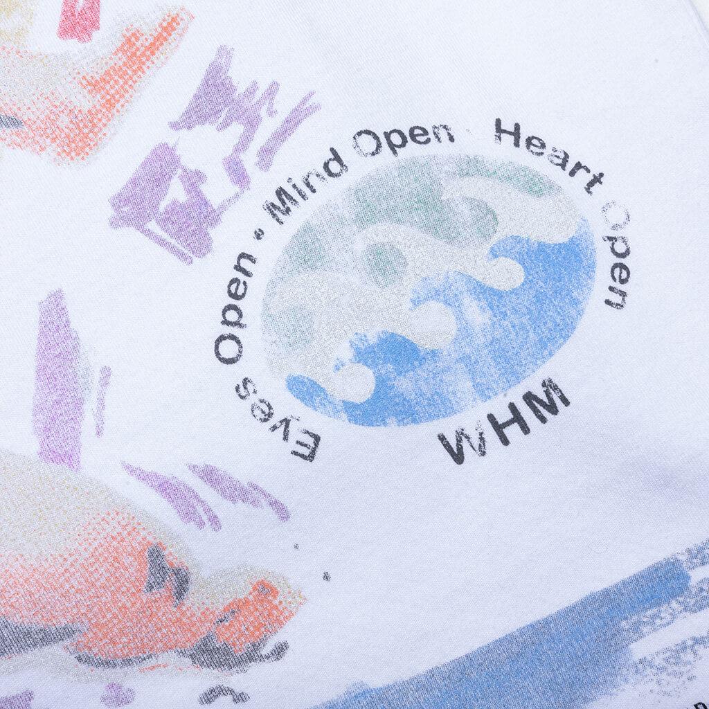 Sighting S/S Oversized Knit Shirt - White Male Product Image