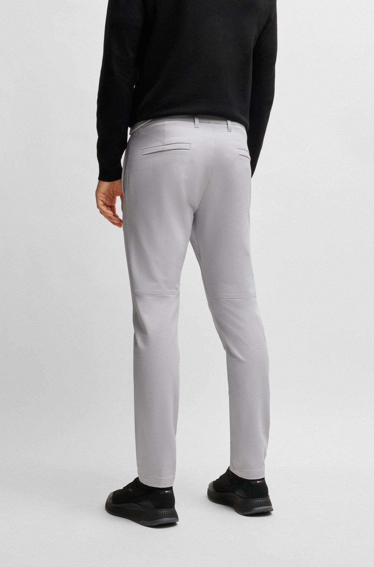 Slim-fit pants in water-repellent stretch fabric Product Image