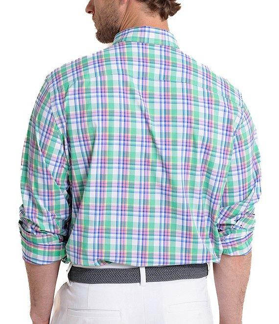 Southern Tide Performance Stretch Intercoastal Gaspee Plaid Long Sleeve Woven Shirt Product Image