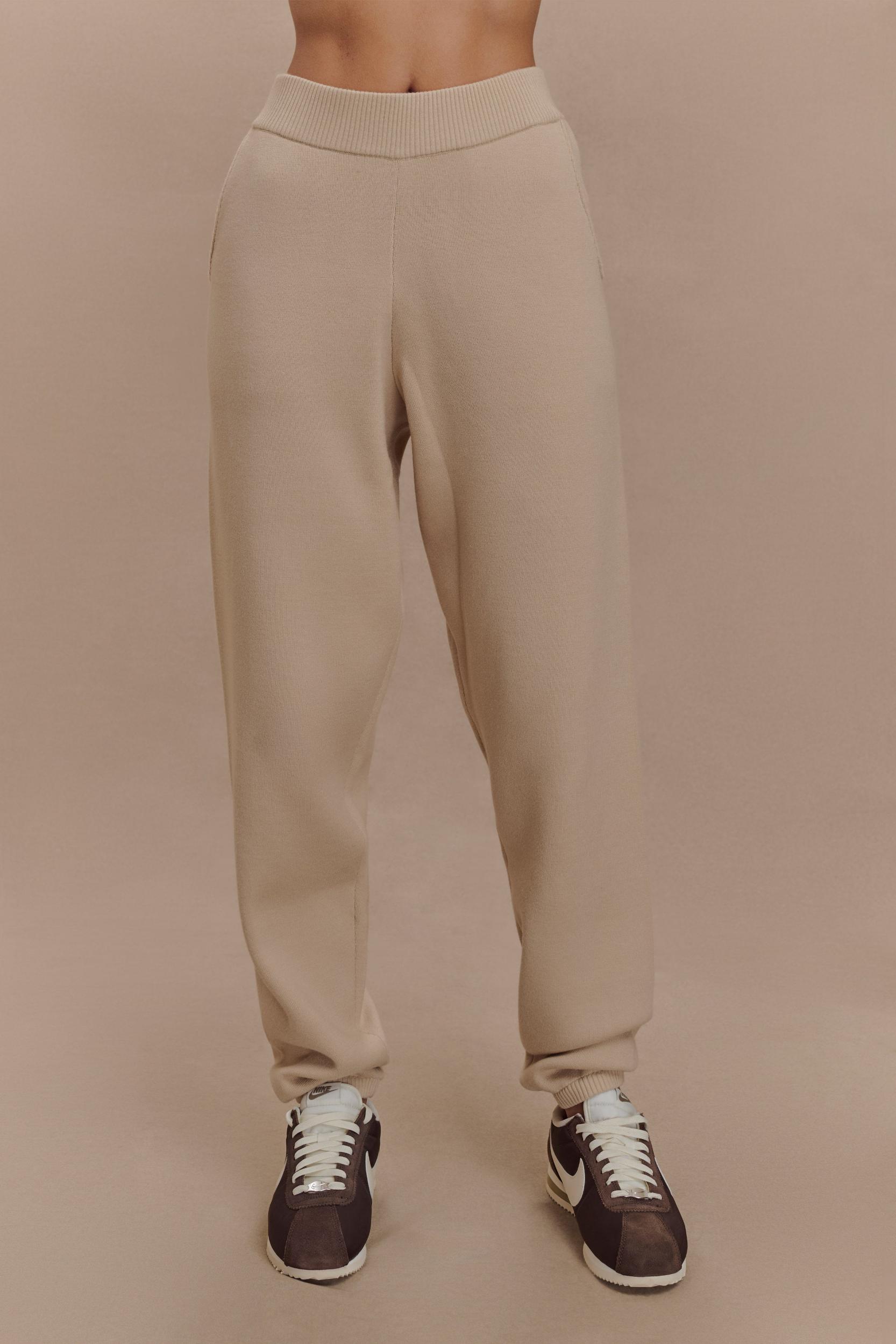 Sami Knit Jogger - Camel Product Image