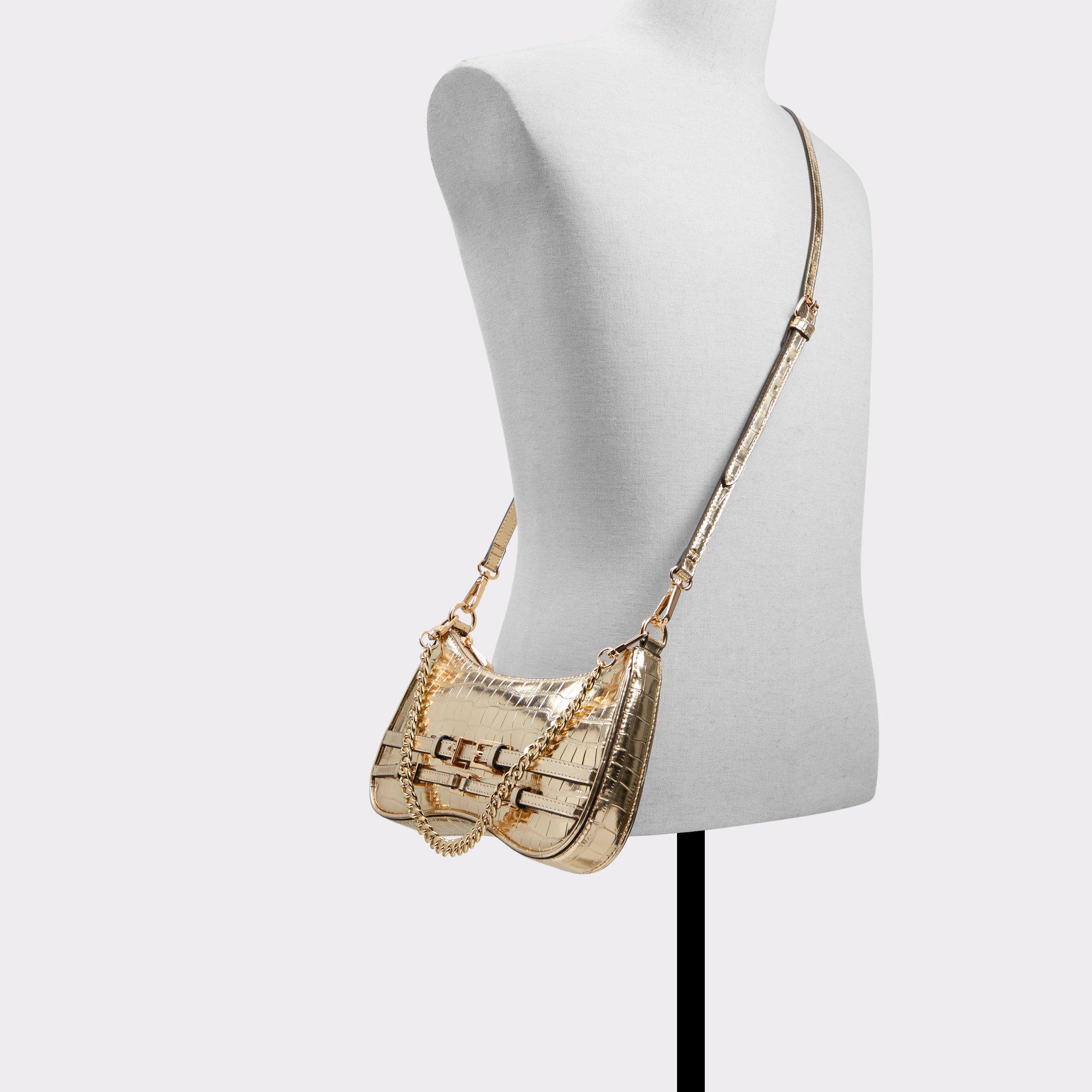 ALDO Jaymeex - Women's Shoulder Bag Handbag - Gold Product Image