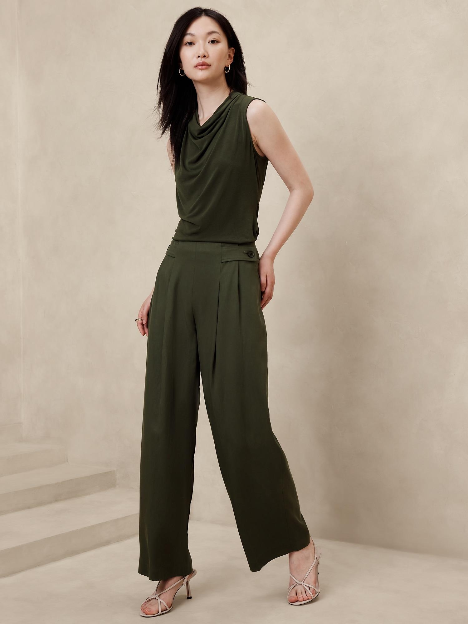 Tencel™ Pleated Pant Product Image