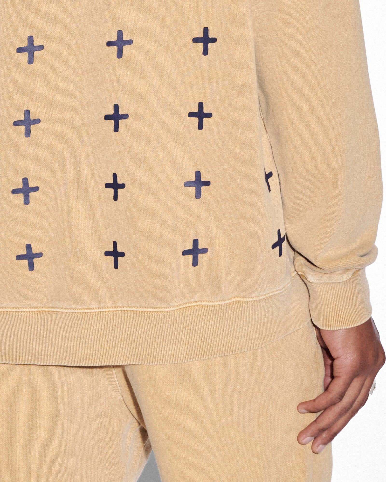 4X4 BIGGIE HOODIE DARK AMBER Male Product Image