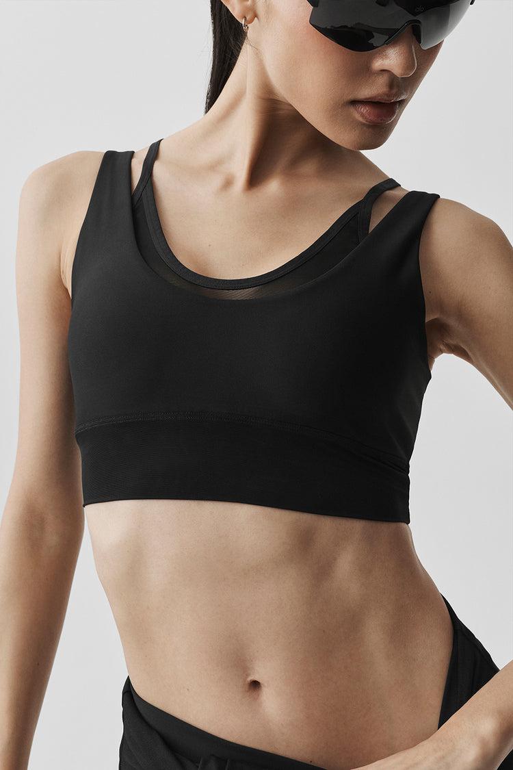 Airlift Double Trouble Bra - Black Product Image