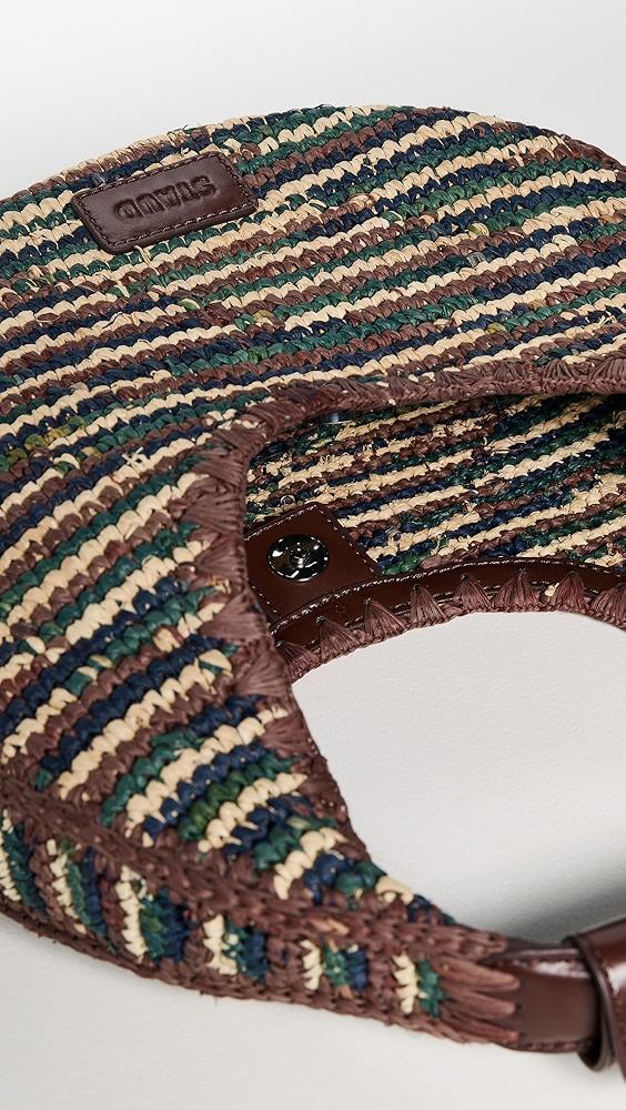 STAUD Moon Raffia Tote Bag | Shopbop Product Image