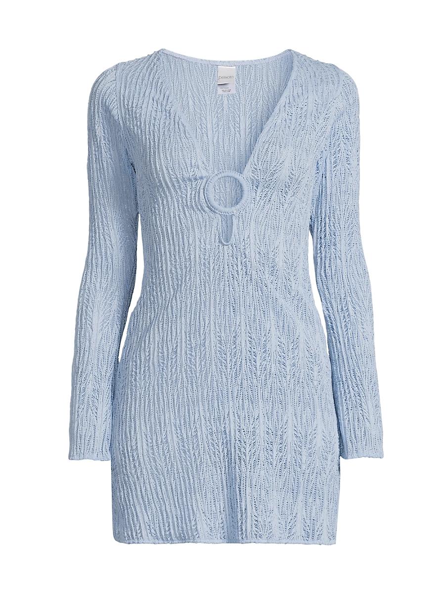 Womens Angie Knit Linen-Blend Tunic Product Image